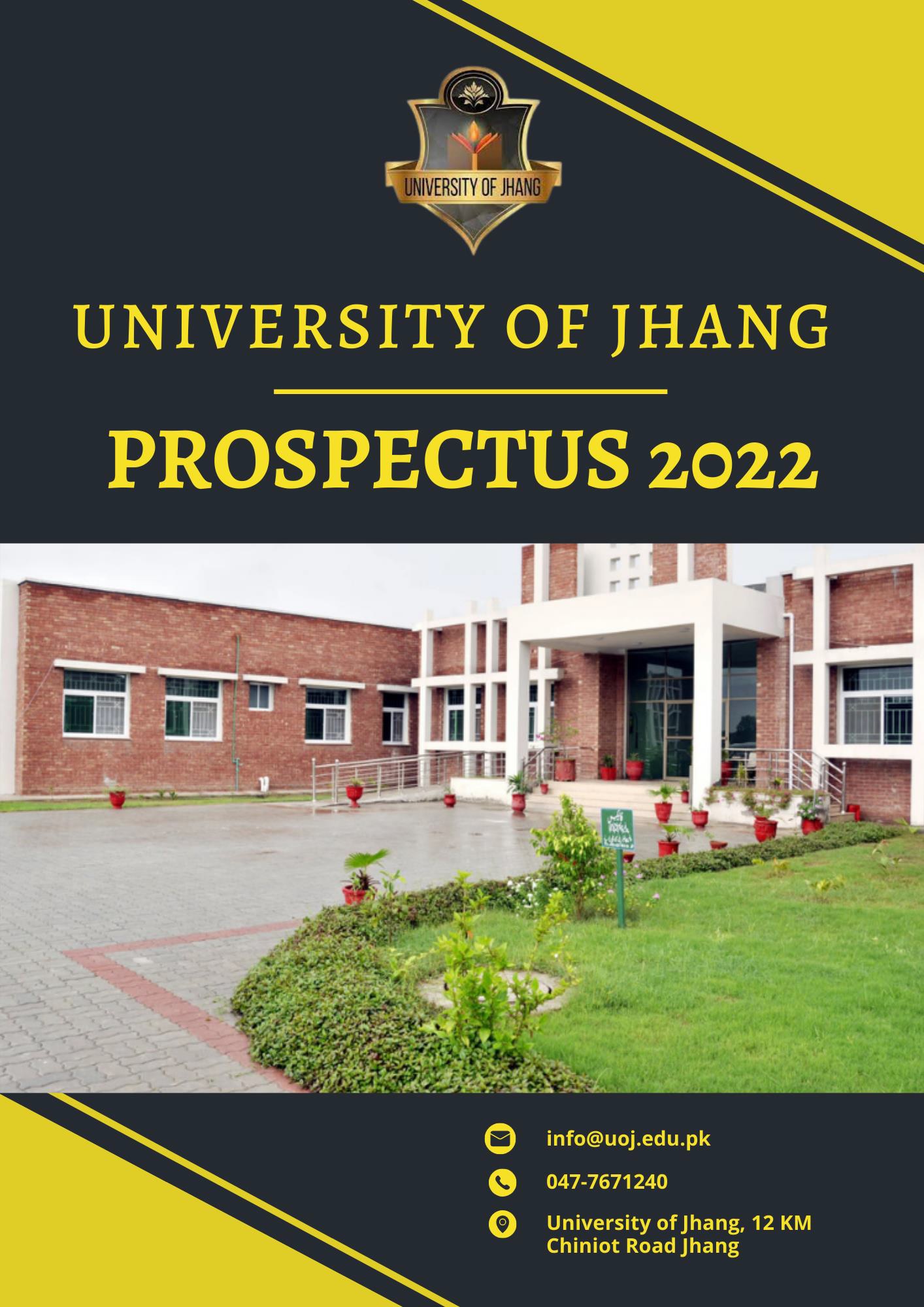 UOJ Prospectus 2022